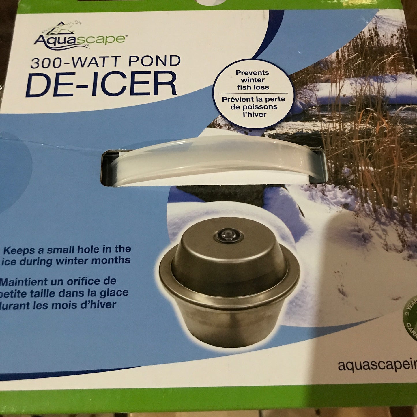 Aquascape 300-Watt Pond De-Icer