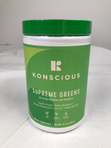 Konscious Supreme Greens All-In-One Nutrition with Probiotics