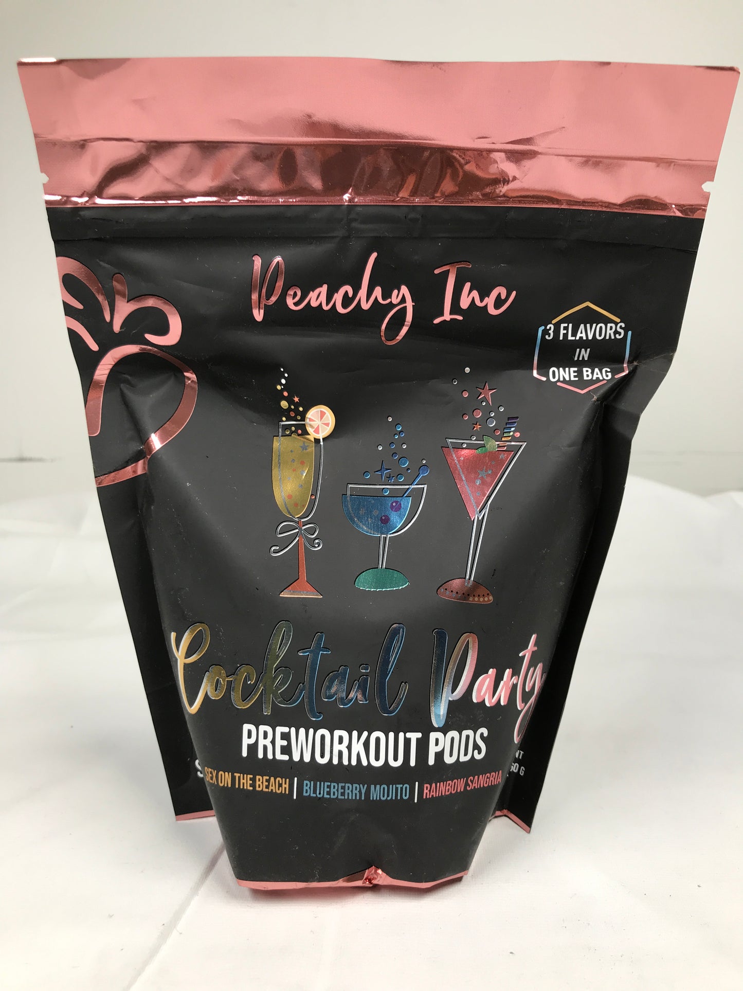 Peachy Inc Pre-Workout Pods, 30 Servings