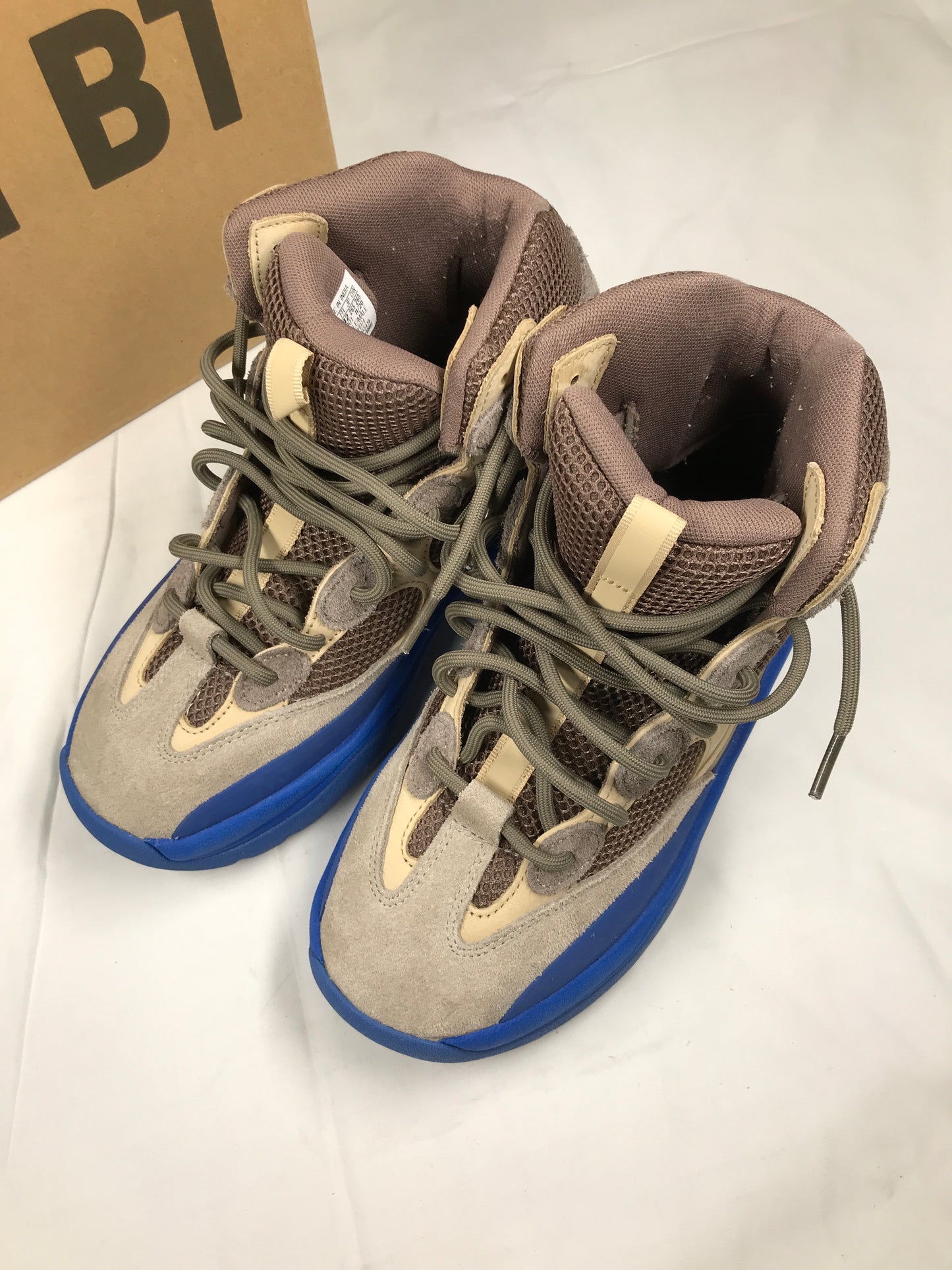 Adidas Yeezy Desert Boot - Taupe Blue