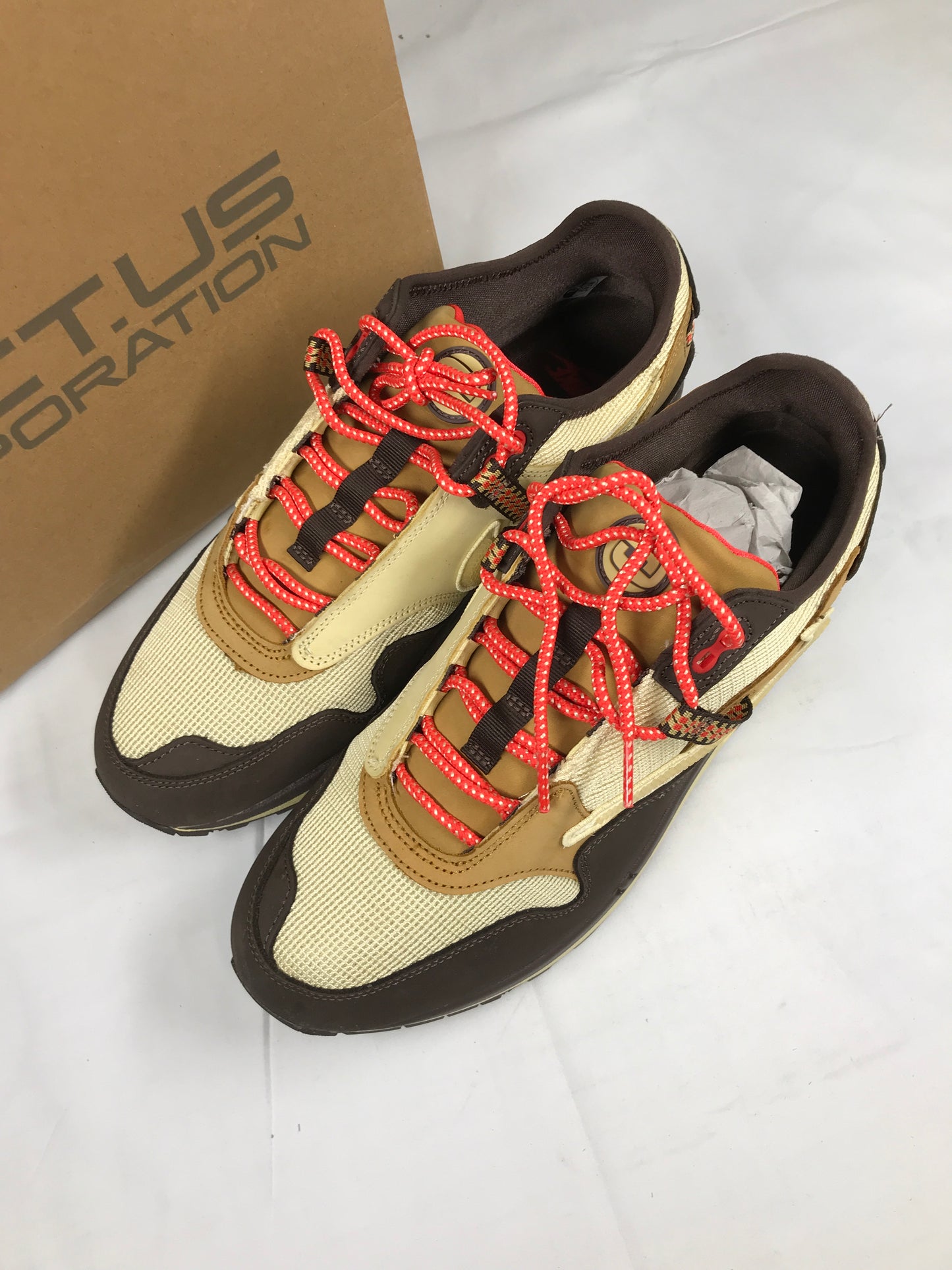 Nike Air Max 1 Travis Scott Cactus Jack Baroque Brown