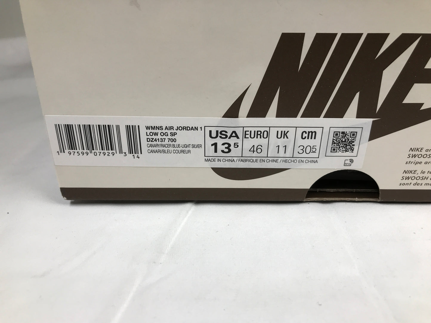 Nike Jordan 1 Retro Low OG SP Travis Scott Canary (Women's/Men's)