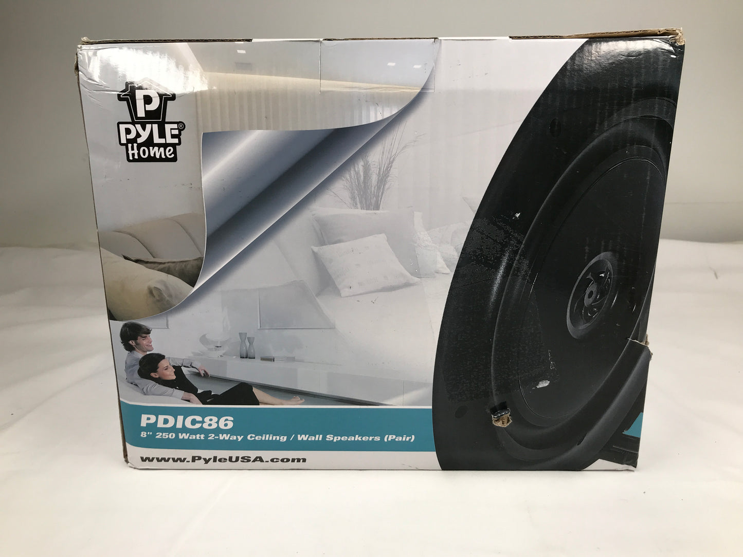 Pyle Home 8.0'' Home In-Wall / Ceiling Speakers