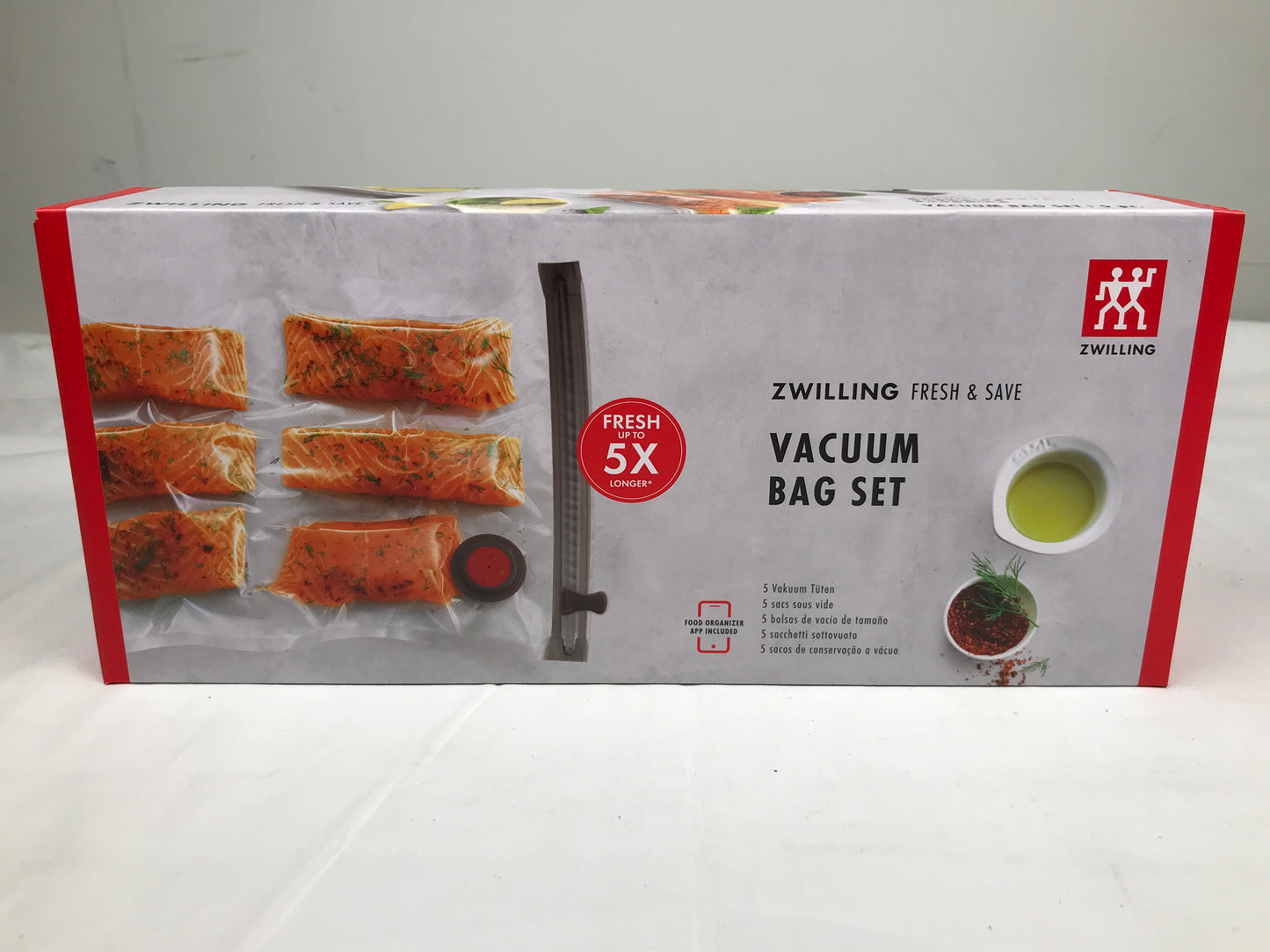 Zwilling Vacuum Bag Set 5pc x6 (Total 30pcs)