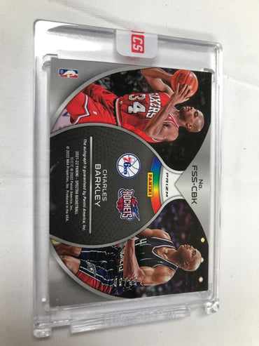 Panini Spectra Basketball Charles Barkley Signed Card 2021-22