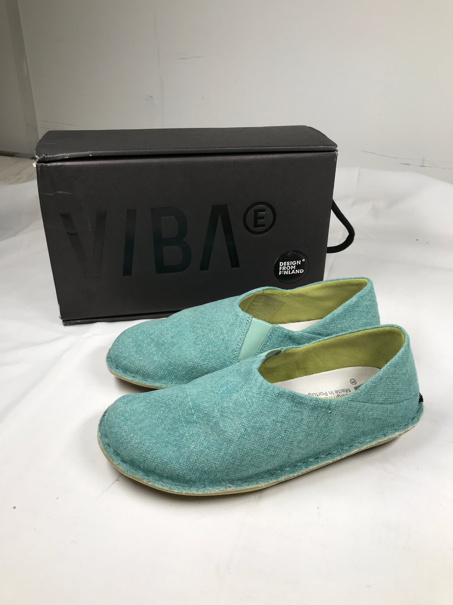 Vibae Zuma Linen Agave Blue