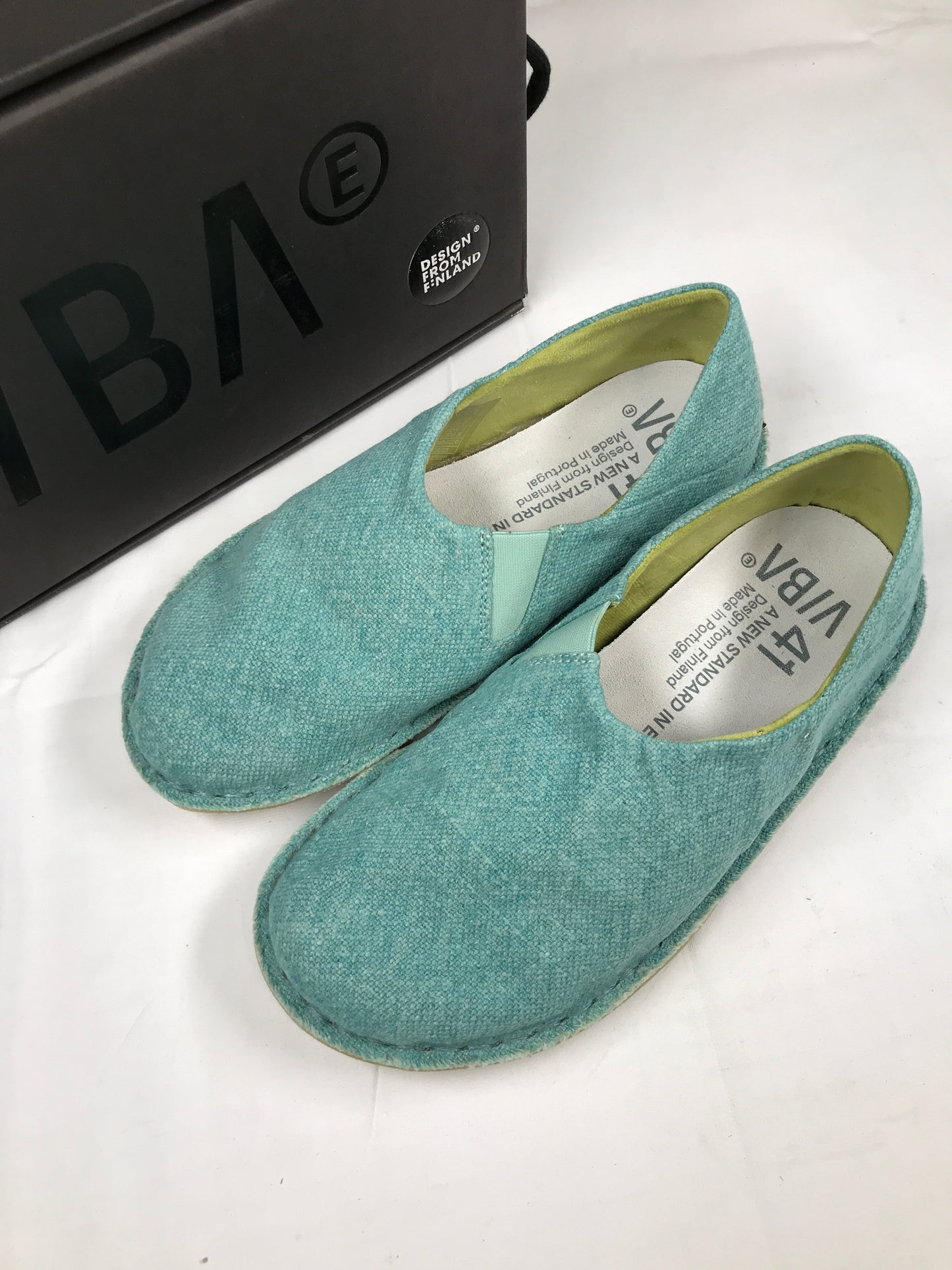 Vibae Zuma Linen Agave Blue