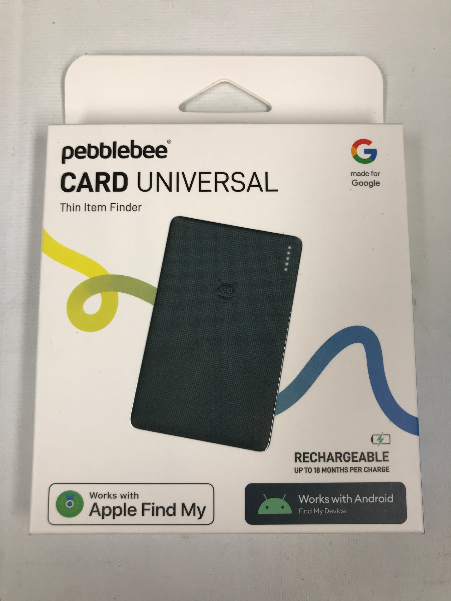 Pebblebee Card Universal Mini Item Finder