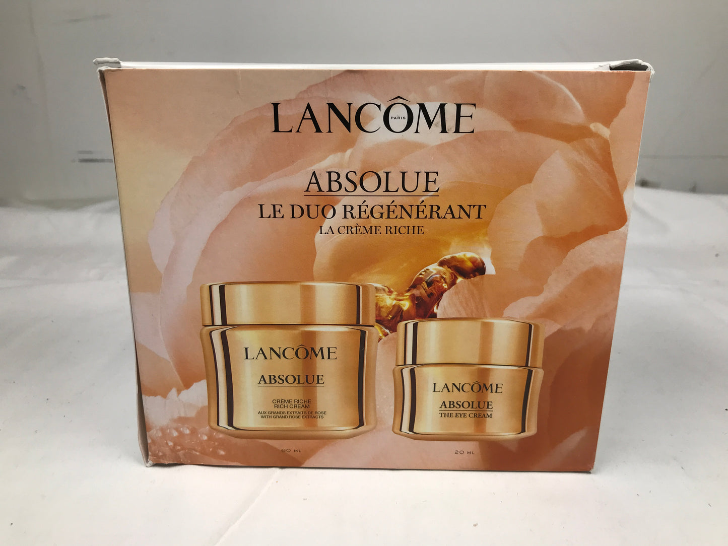 1 Lancôme Absolue Soft Cream & Eye Cream Regenerating Routine Skincare Duo