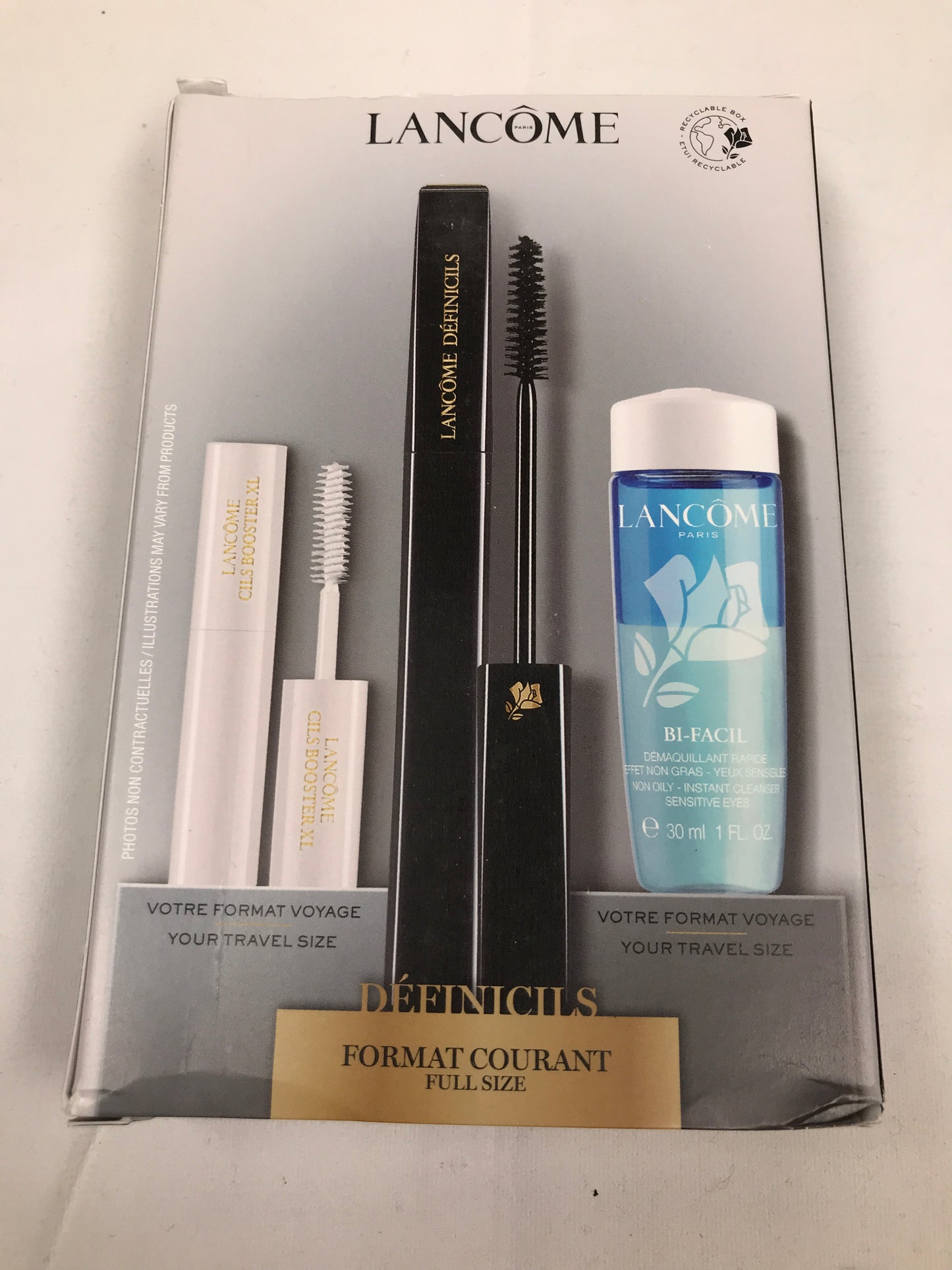 Lancôme Definicils The Iconic Lash Kit - Mascara, Mascara Primer and Make-Up Remover