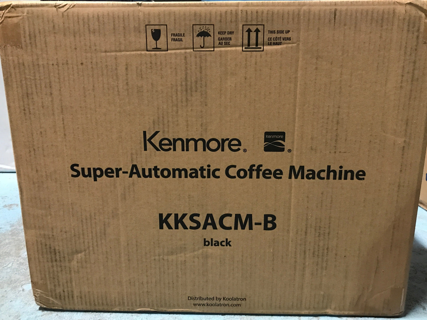 Kenmore Super Automatic Espresso Coffee Machine Dual Cream System