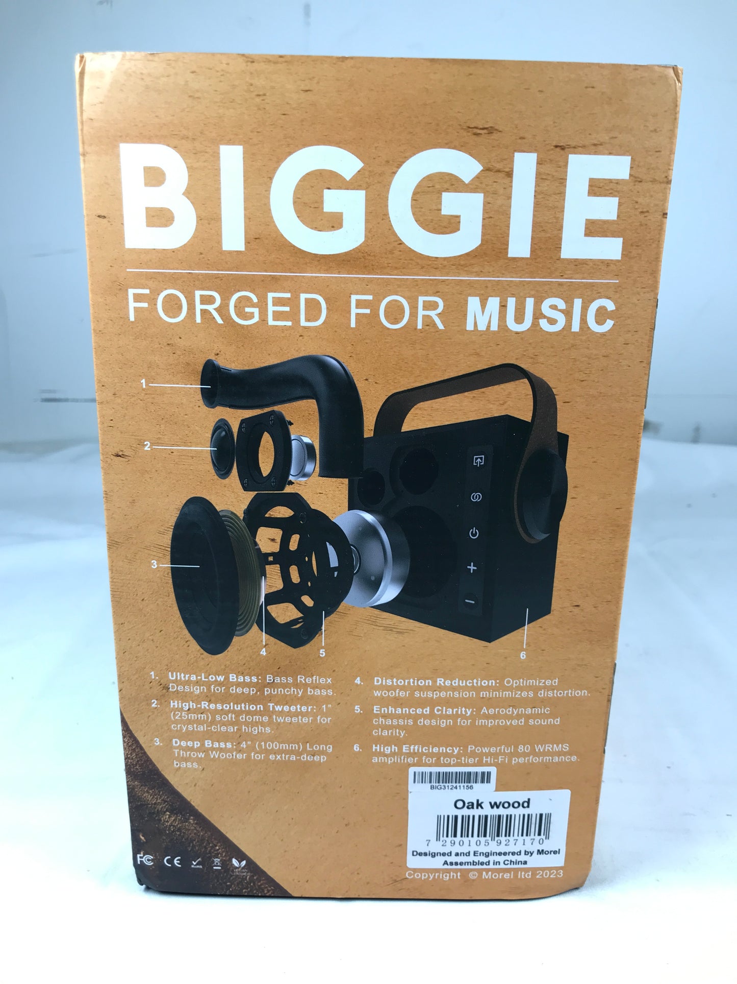 Morel BIGGIE Portable Bluetooth Speaker