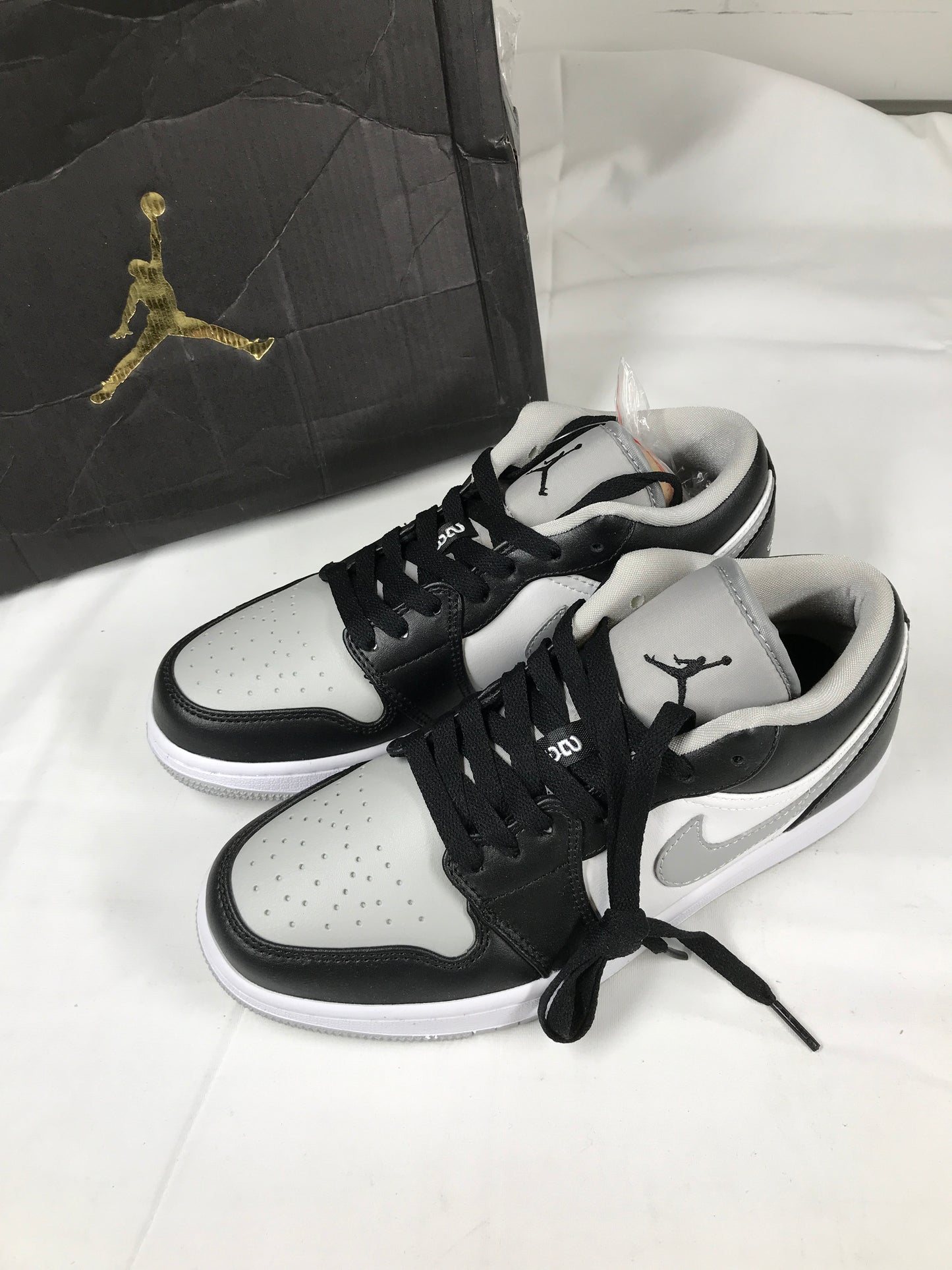 Nike Air Jordan 1 Low Grey Toe (GS)