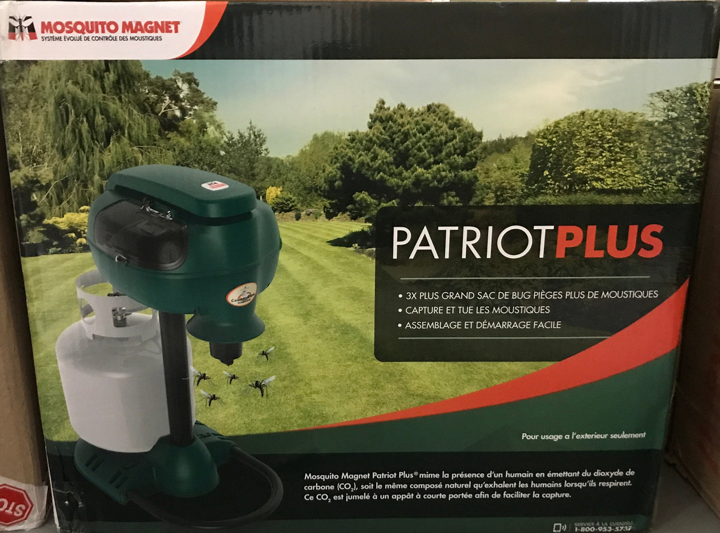 Mosquito Magnet Patriot Plus Mosquito Trap - PICK UP ONLY