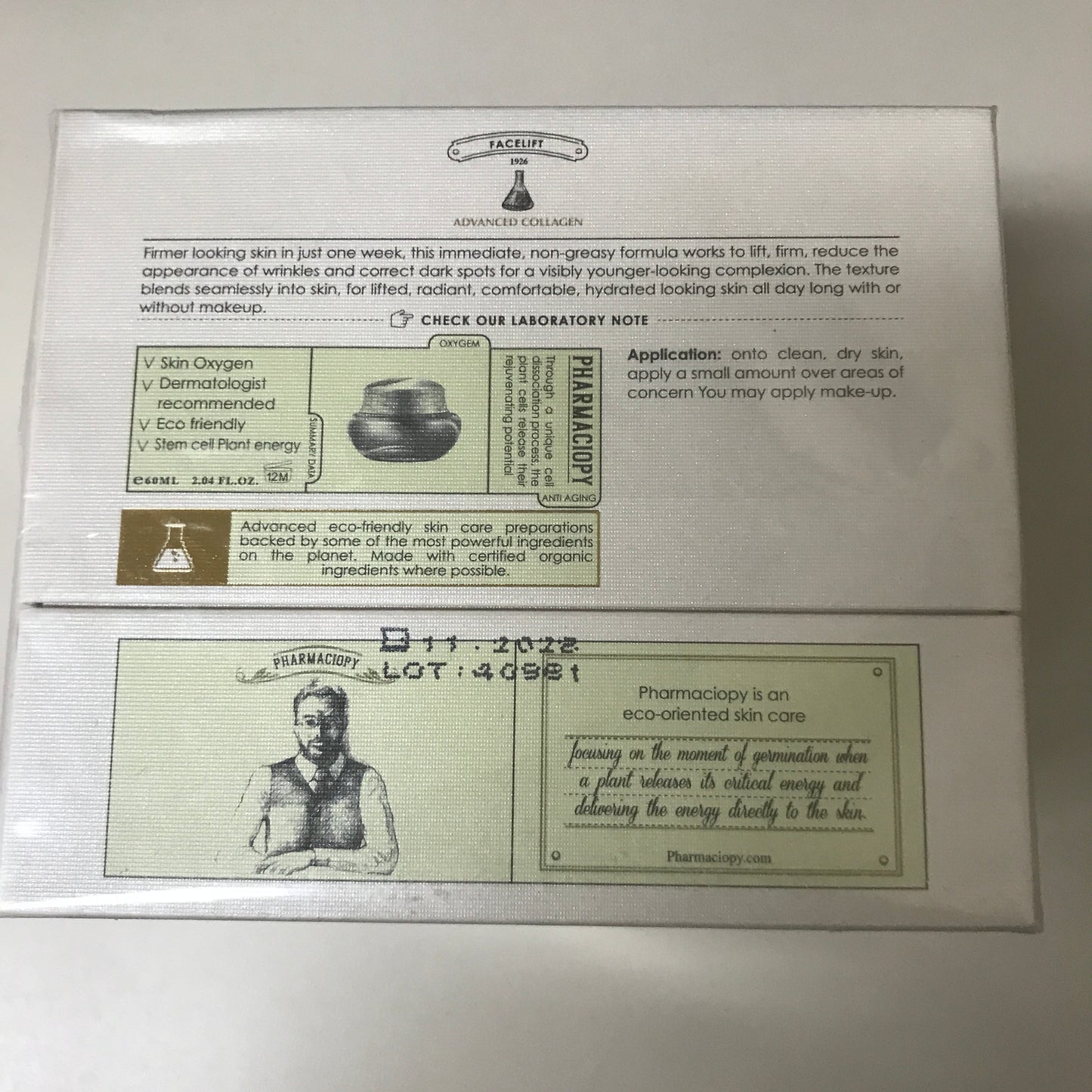 Pharmaciopy Oxygem Advanced Collagen Lifting & Firming Cream