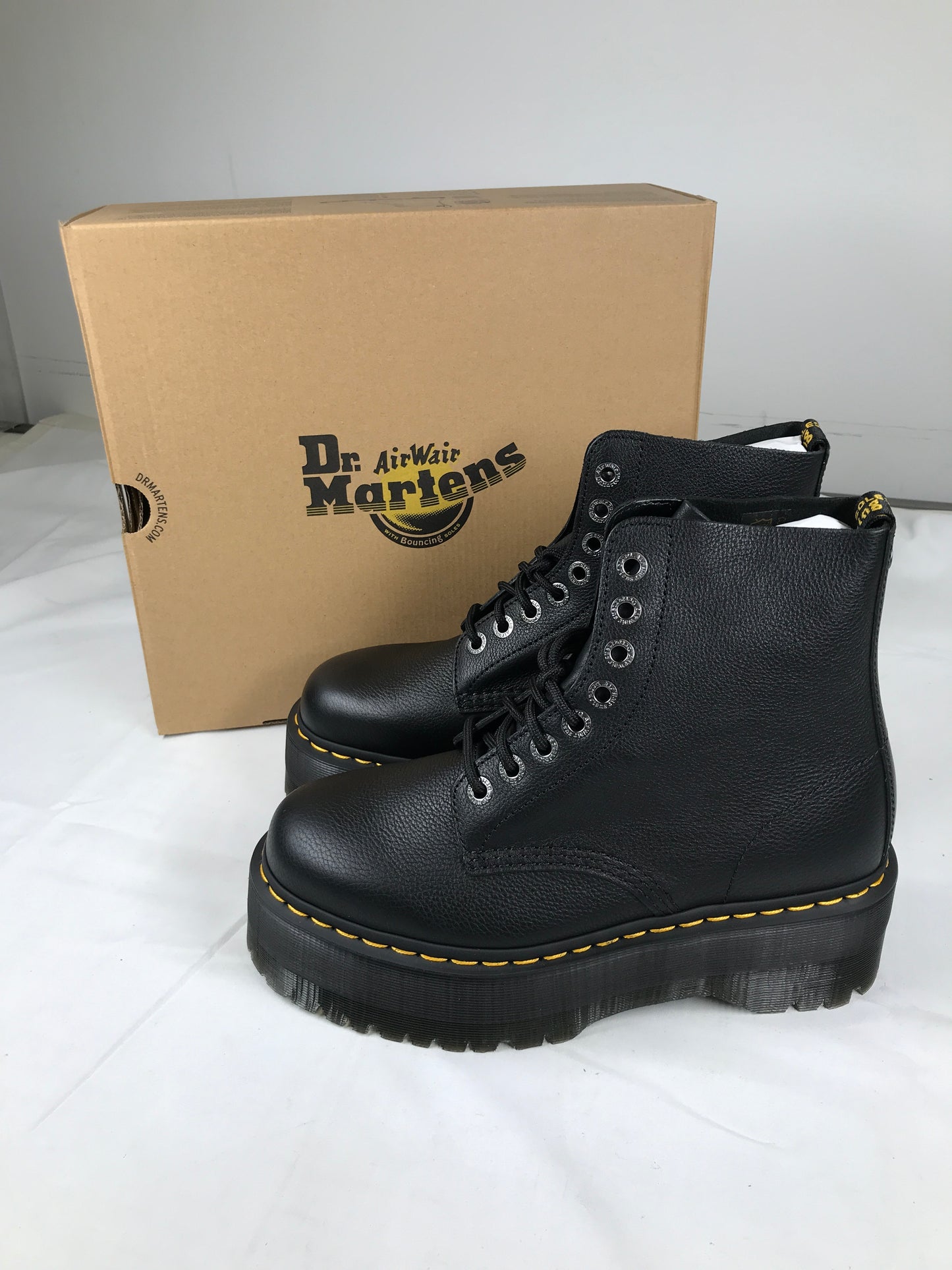 Dr. Martens 1460 Max Leather Platform Boots