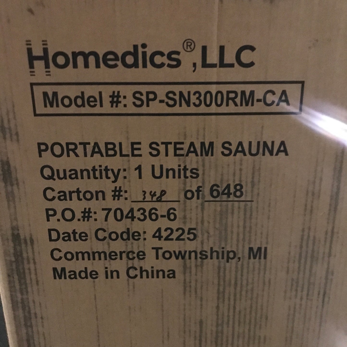 HoMedics Saunazen Portable Steam Sauna