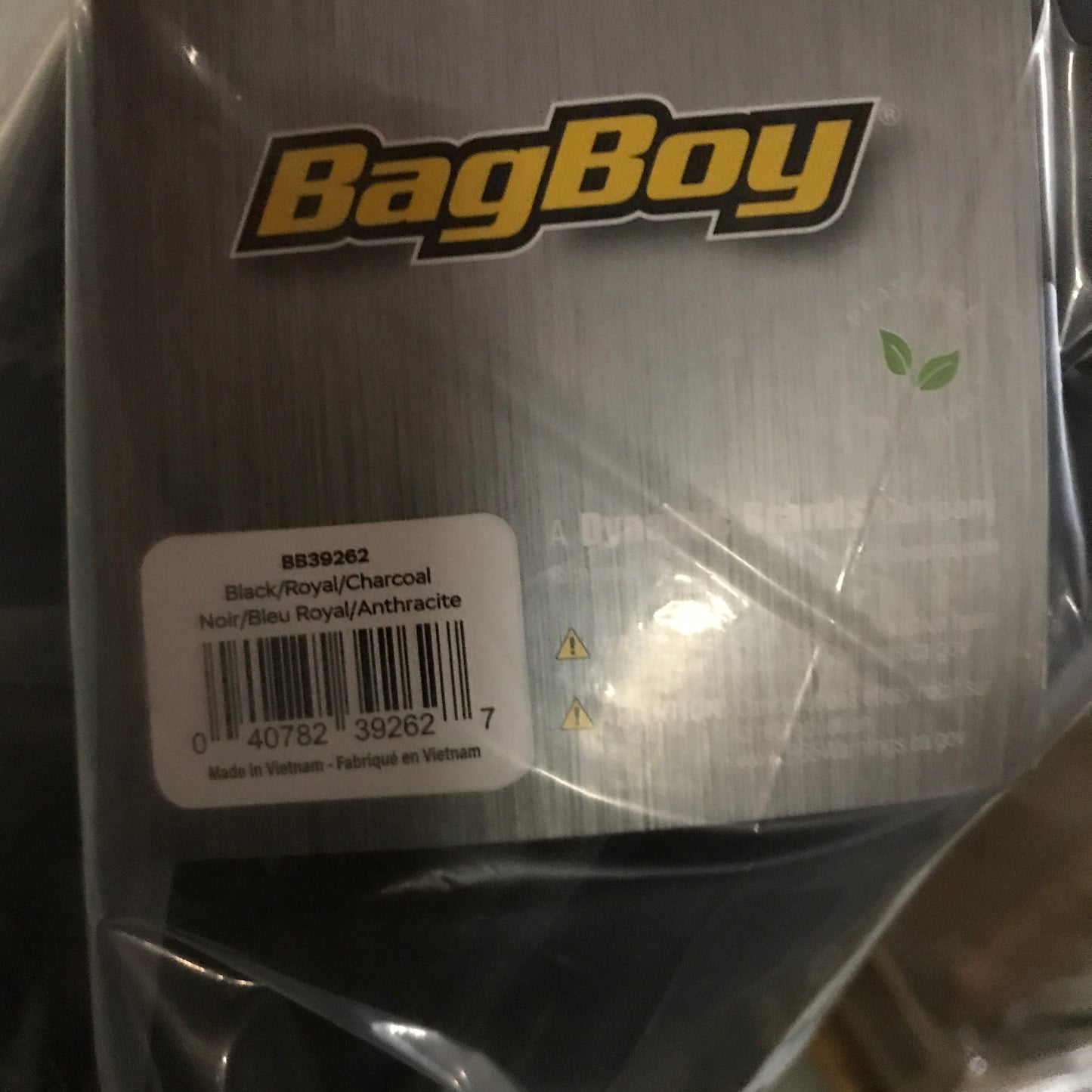 Bag Boy Chiller Pro Golf Cart Bag - Black/Royal/Charcoal
