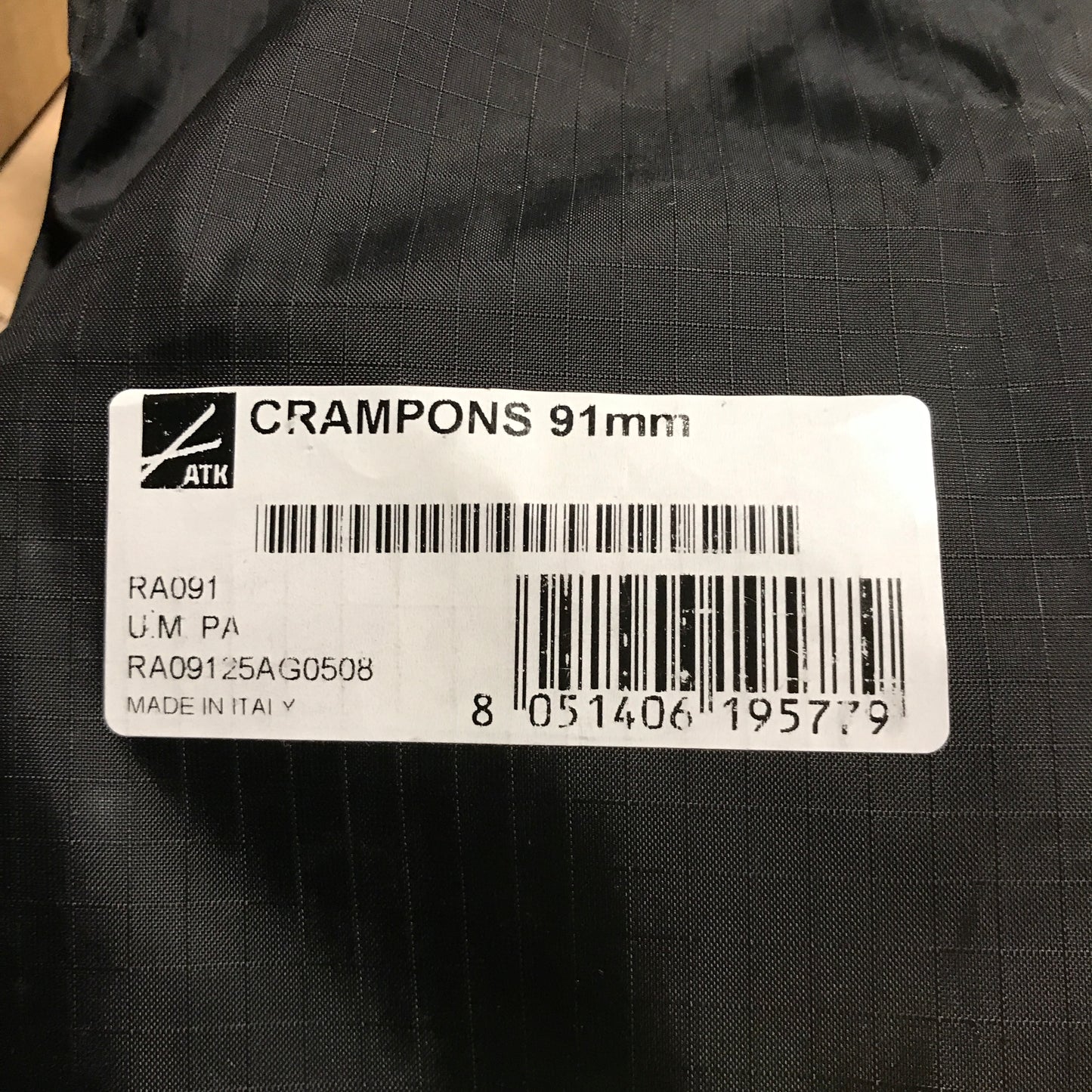 ATK 91mm Crampons - Black