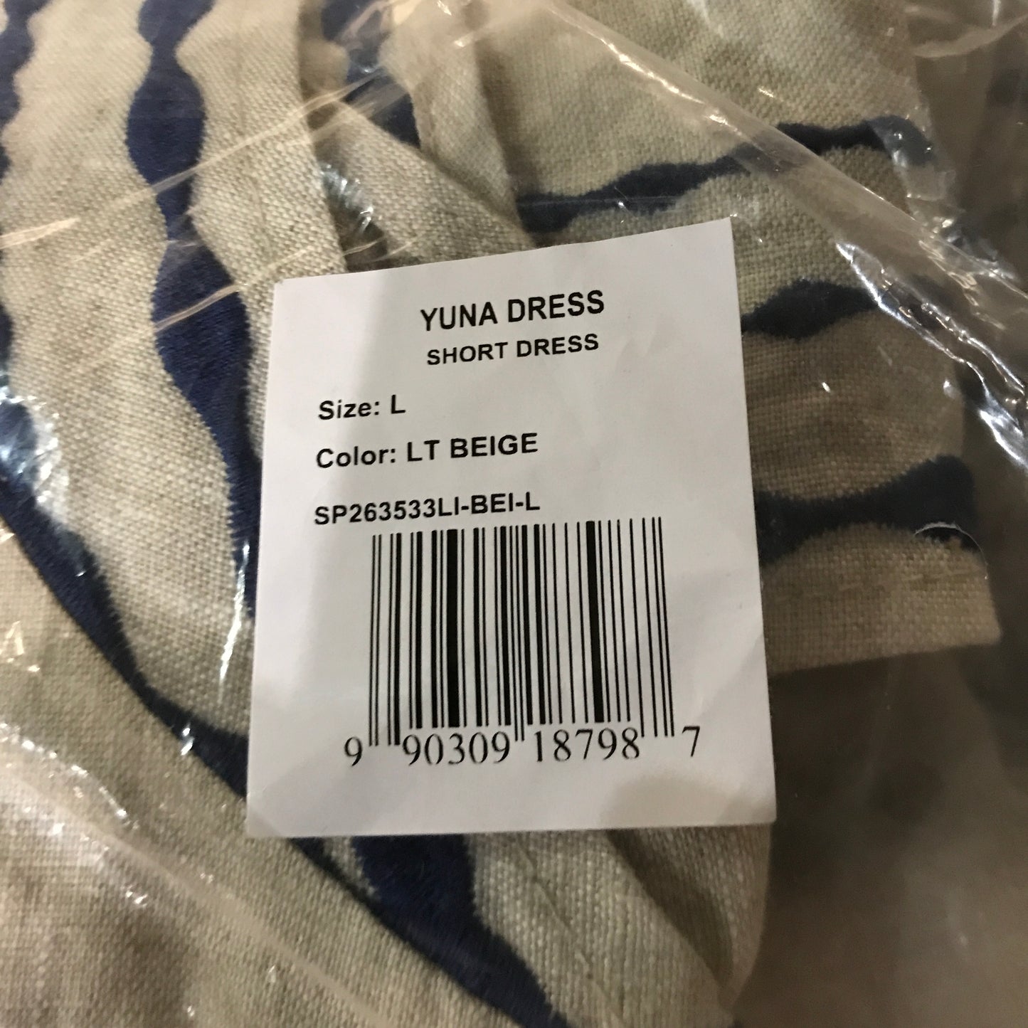 Melissa Nepton Yuna Dress- Light Beige