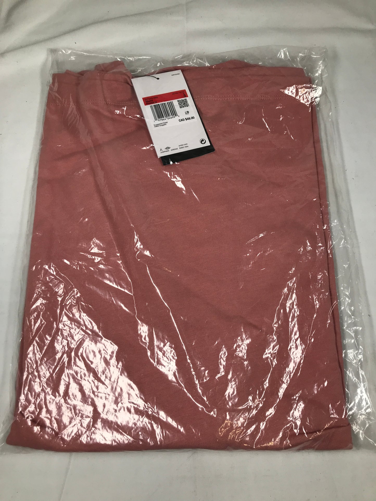 Nike Air Jordan Flight Essentials Men's Oversized T-Shirt 'Rust Pink'