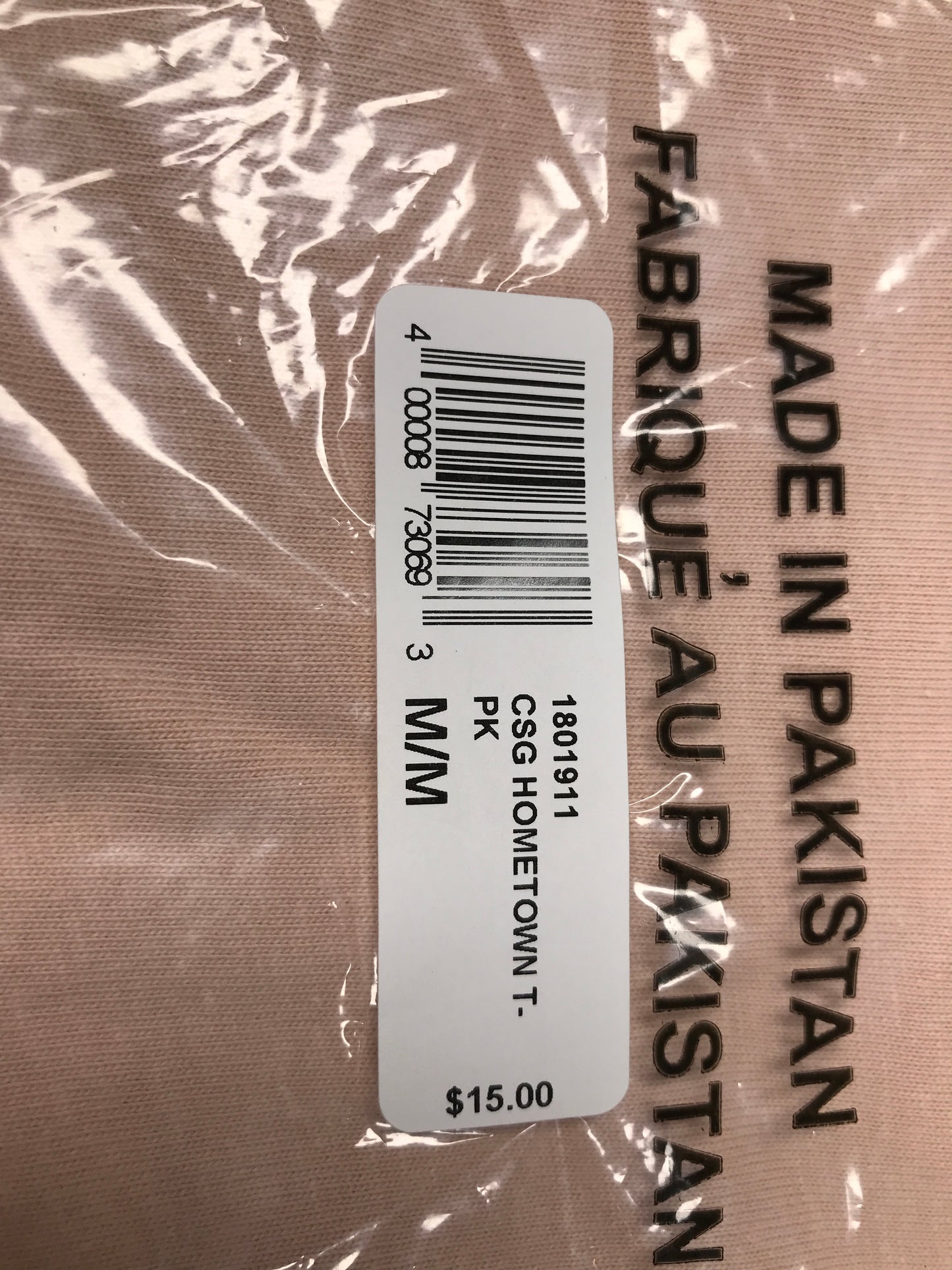 CSG Hometown T-Shirt - Pink