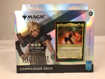 Magic: The Gathering Collector's Edition Final Fantasy VII Commander Deck - Limit Break