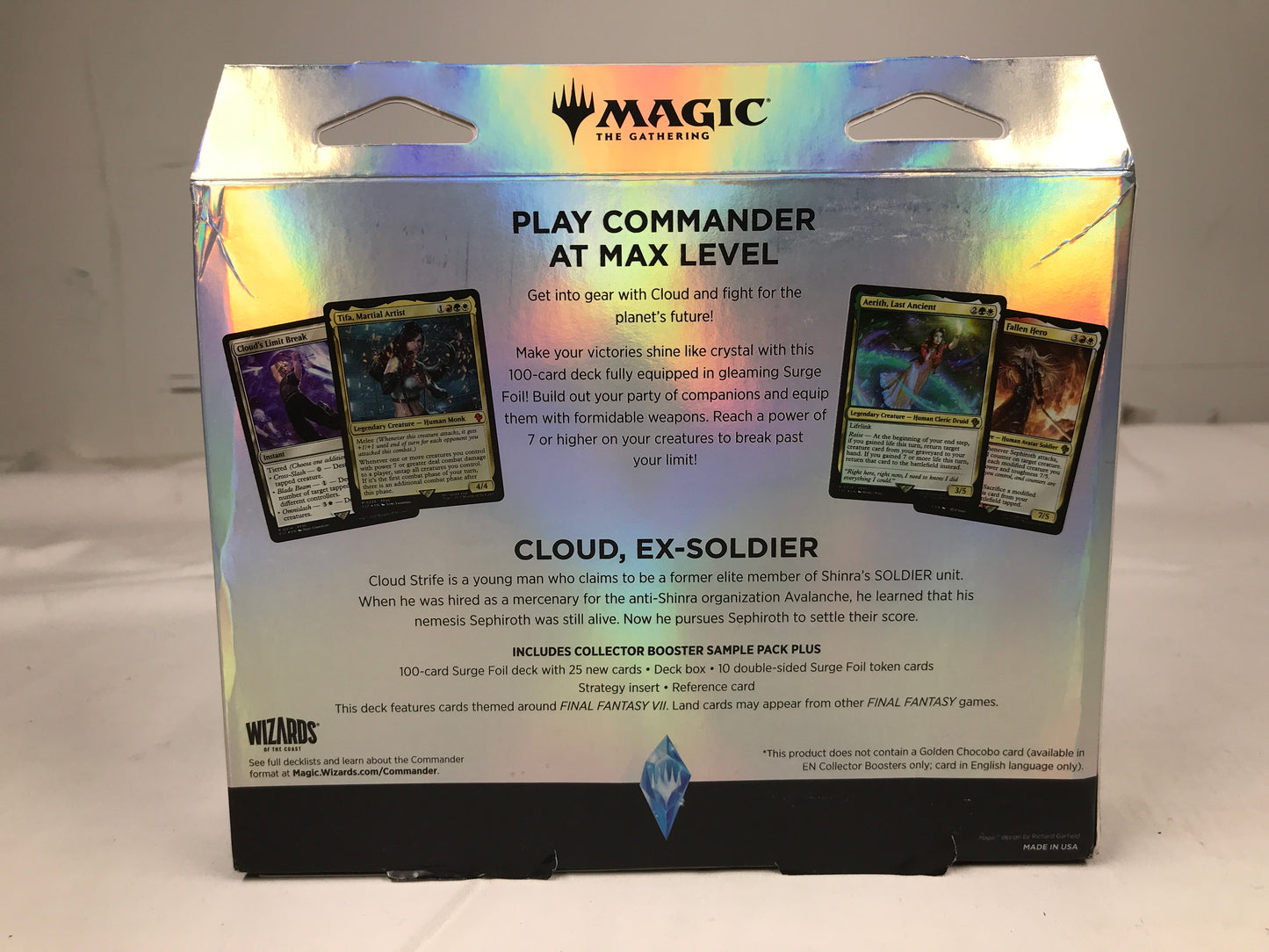 Magic: The Gathering Collector's Edition Final Fantasy VII Commander Deck - Limit Break