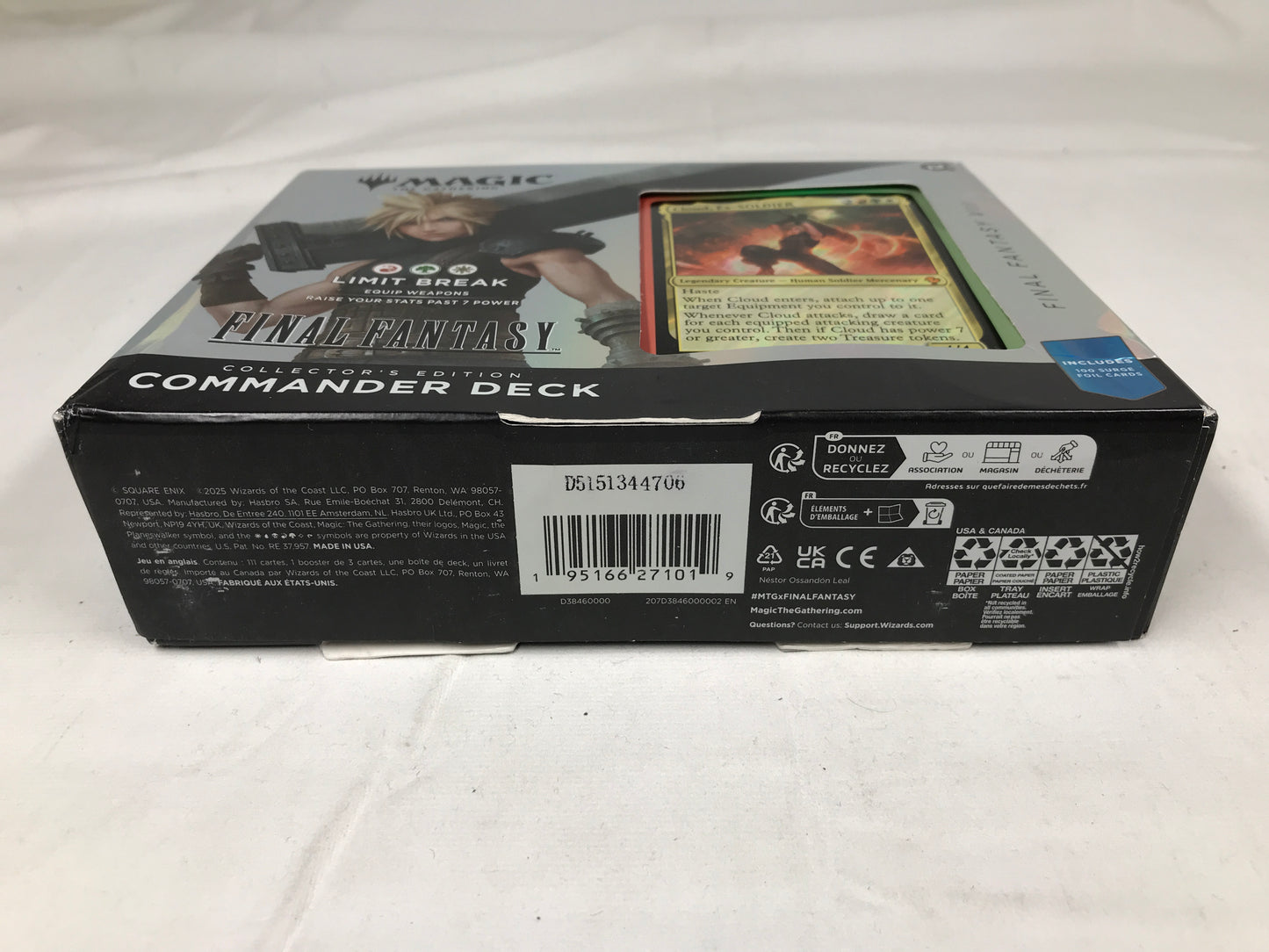 Magic: The Gathering Collector's Edition Final Fantasy VII Commander Deck - Limit Break