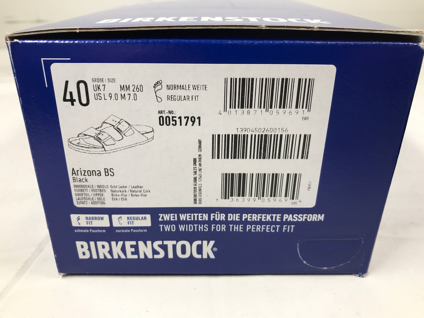 Birkenstock Arizona Birko-Flor - Black