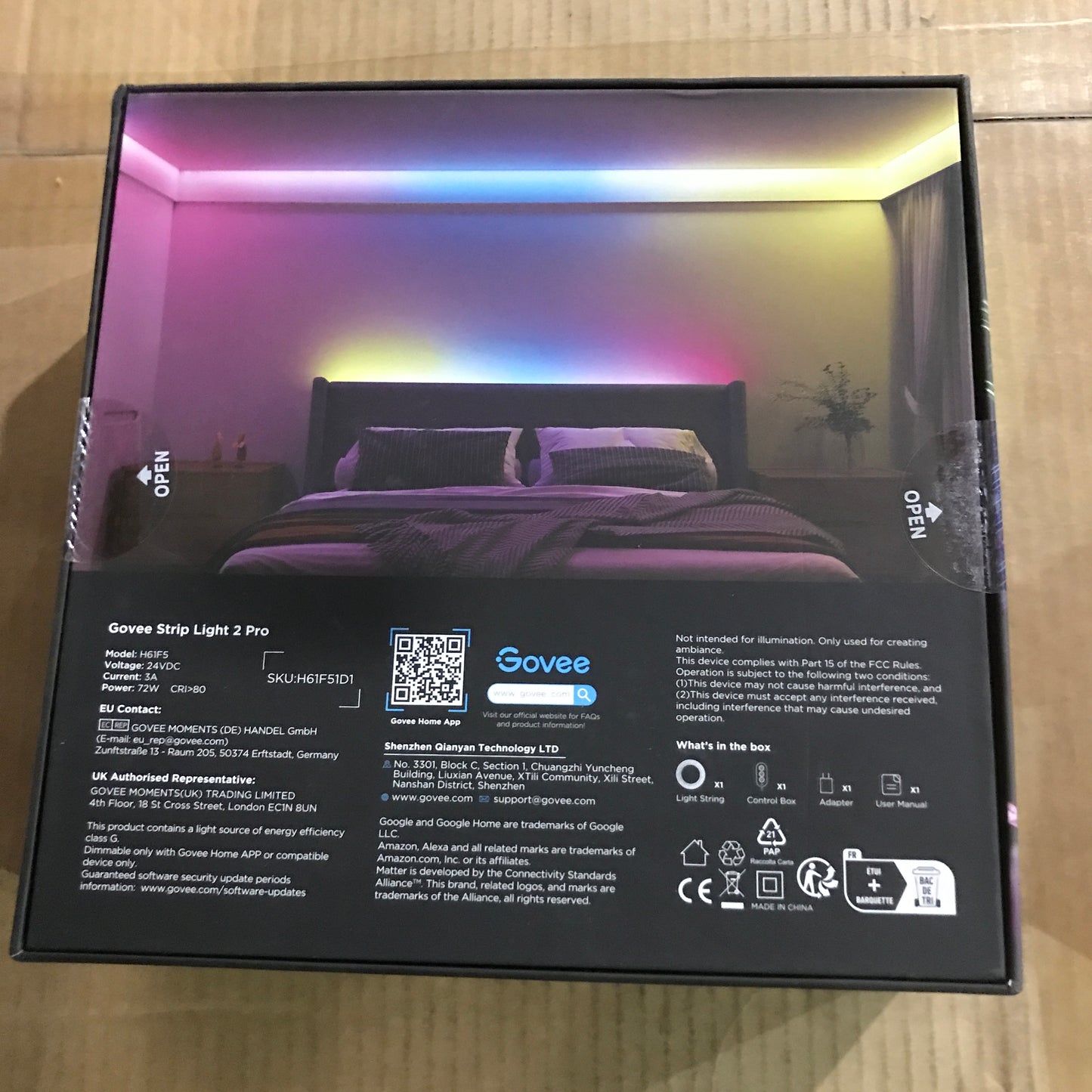 Govee Strip Light 2 Pro - 16.4ft