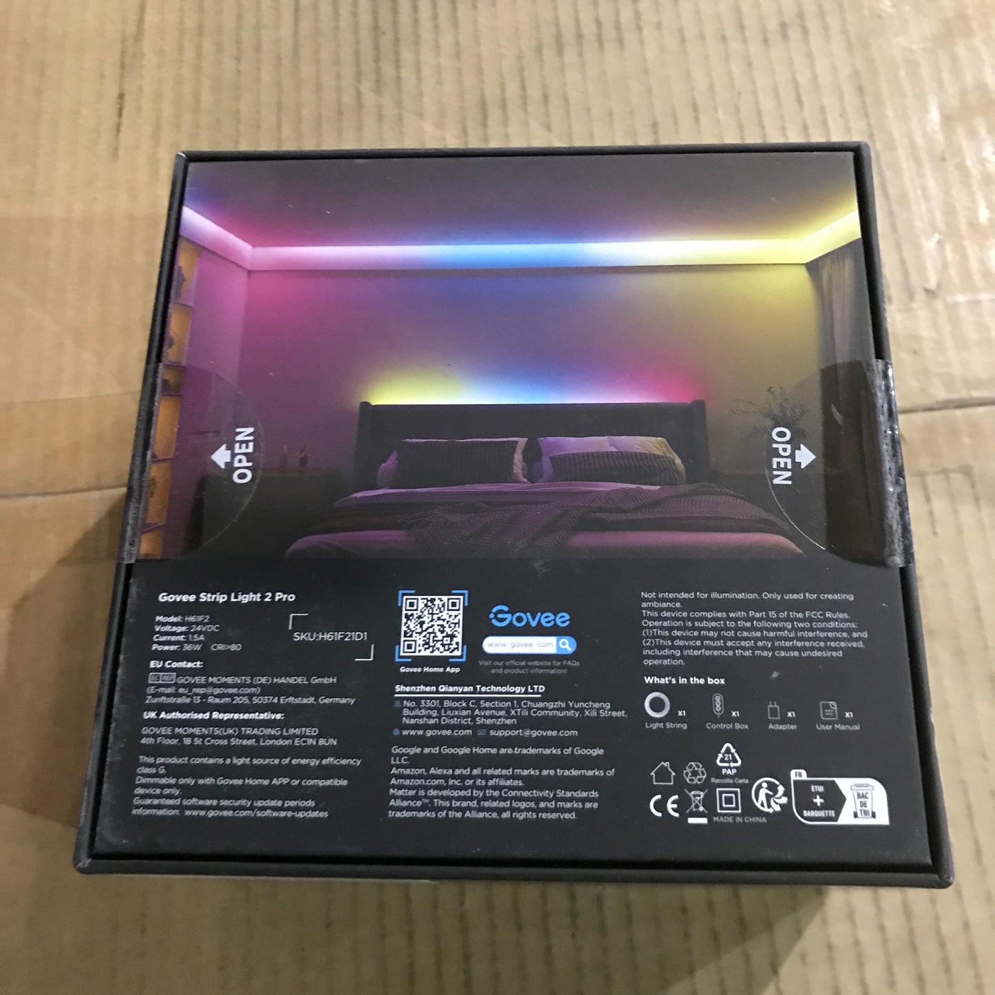 Govee Strip Light 2 Pro - 6.56ft