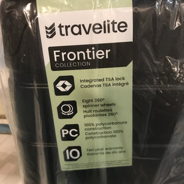 Travelite Frontier 2-Piece Luggage Set - Black