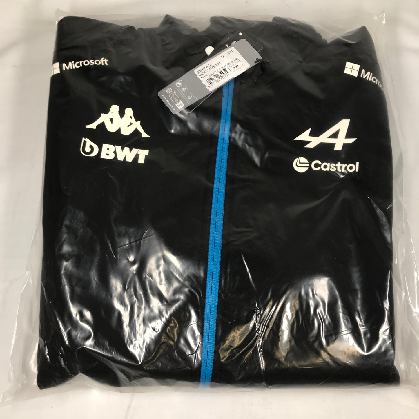 Kappa Amdacy BWT Alpine F1 Team 2024 Jacket Black Men