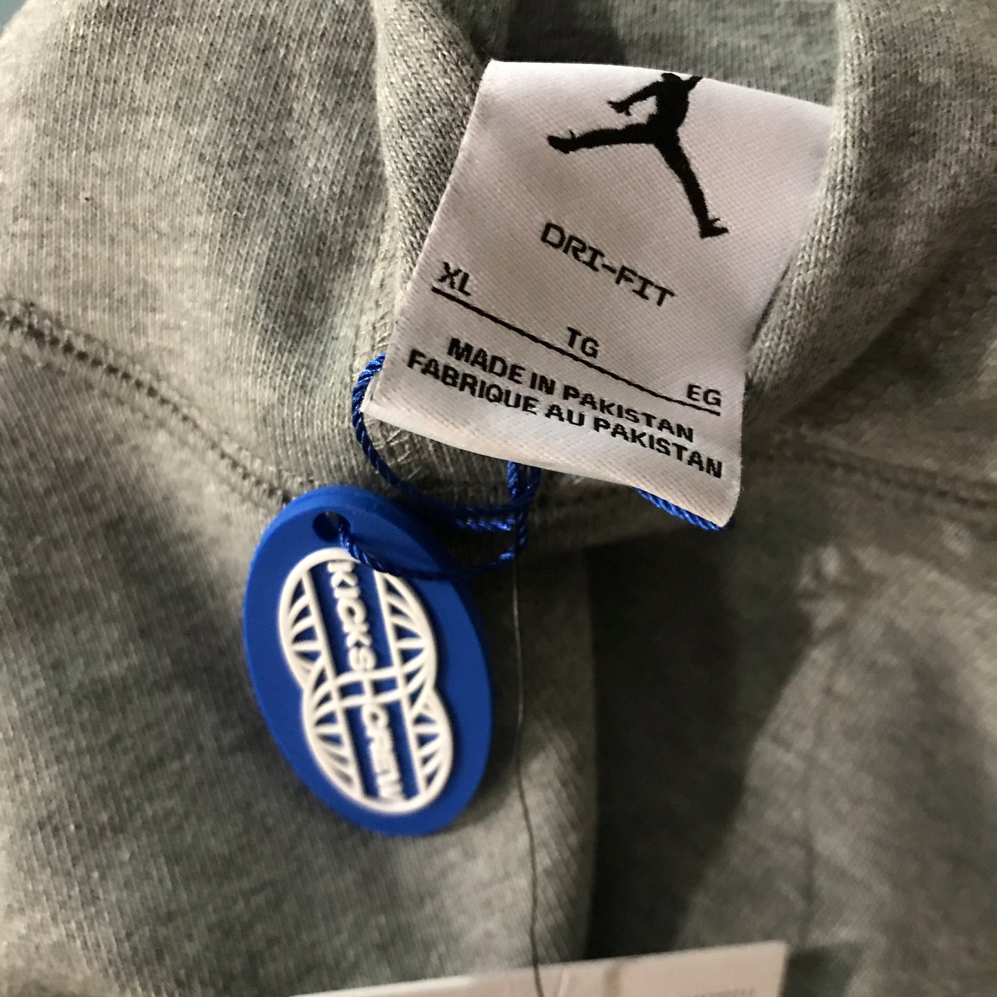Air Jordan Dri-FIT Sport Sleeveless Breathable Pullover Hooded Vest - Grey