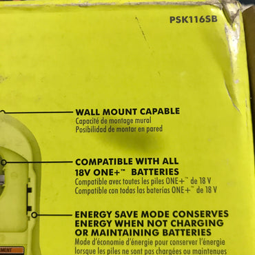 RYOBI 18V ONE+ Starter Kit with (2) 4.0 Ah Lithium-Ion & (1) 2.0 Ah Lithium-Ion Batteries, and Charger