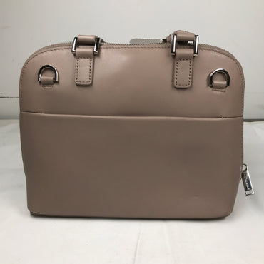 Annick Levesque Justine Leather Handbag - Taupe