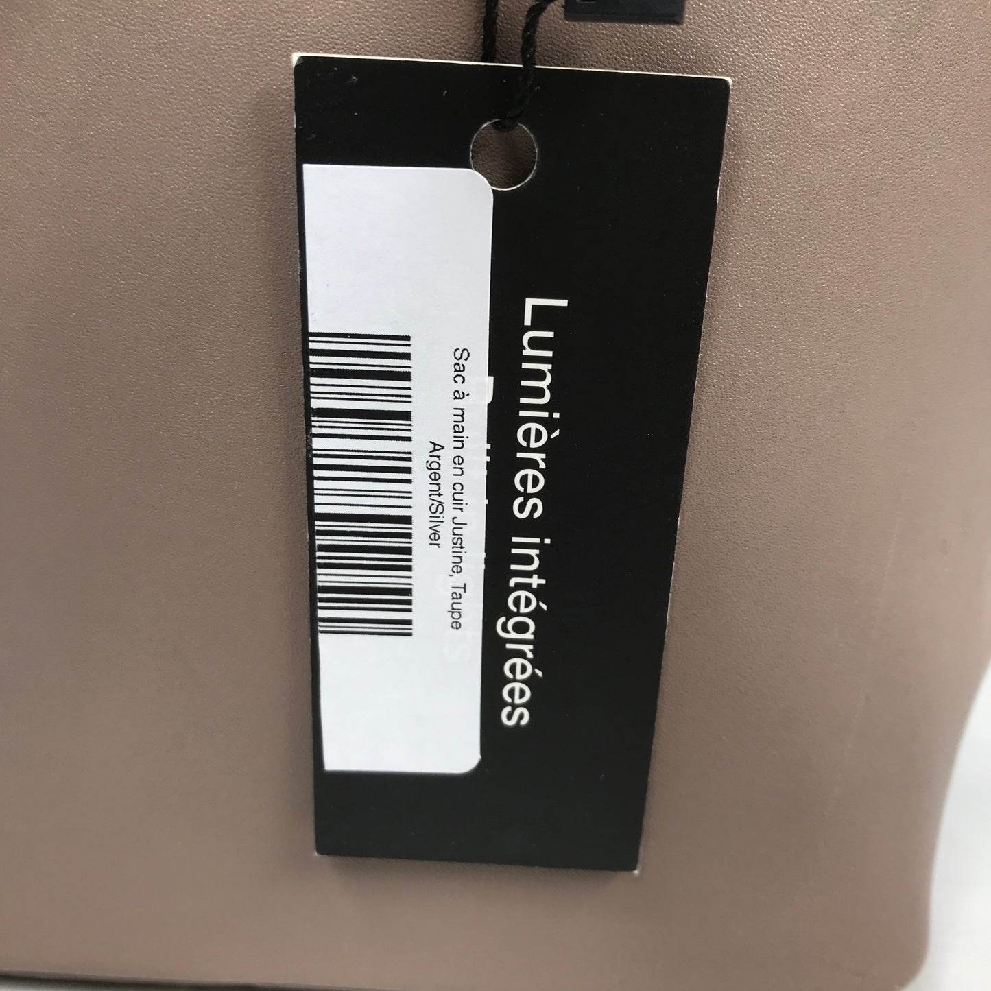 Annick Levesque Justine Leather Handbag - Taupe