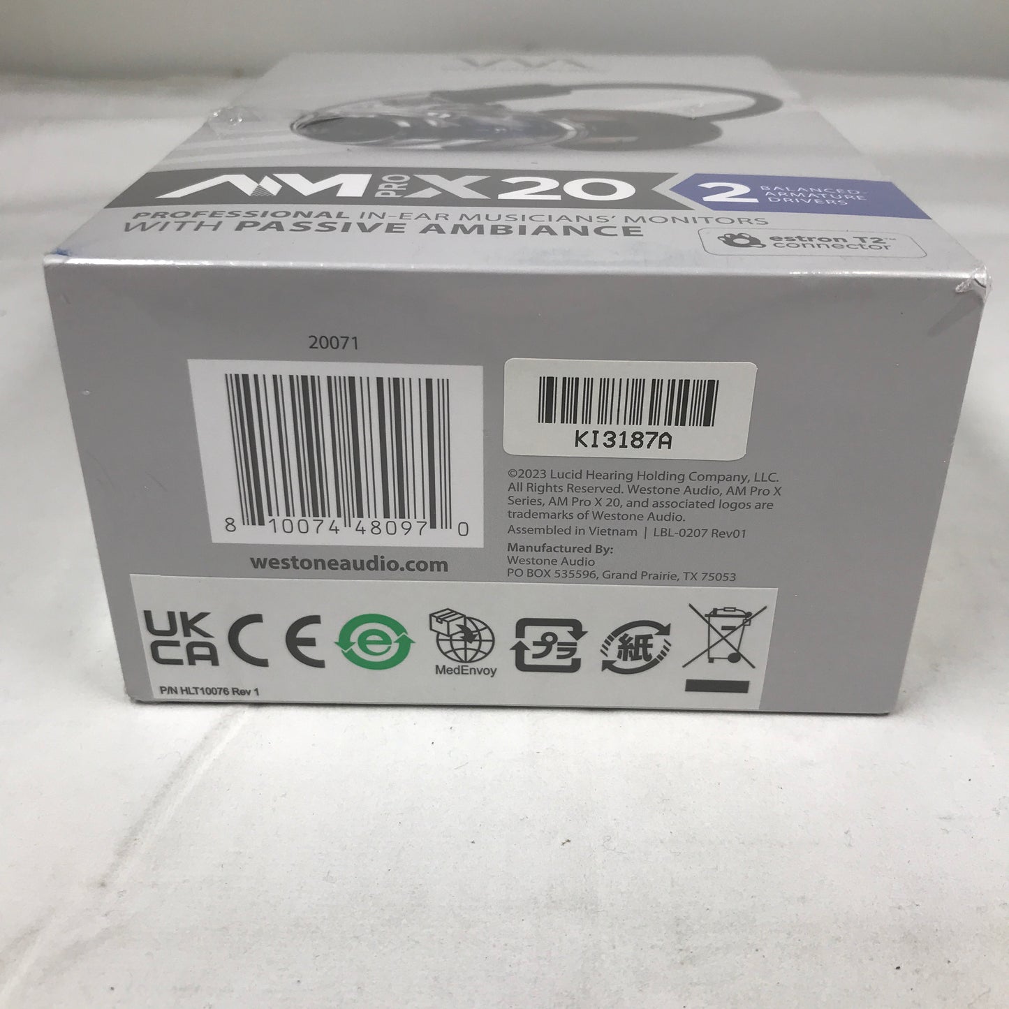 Westone Audio AM Pro X20 Earphones