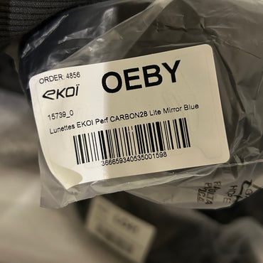 EKOI Perf CARBON28 Lite Sunglasses - Mirror Blue