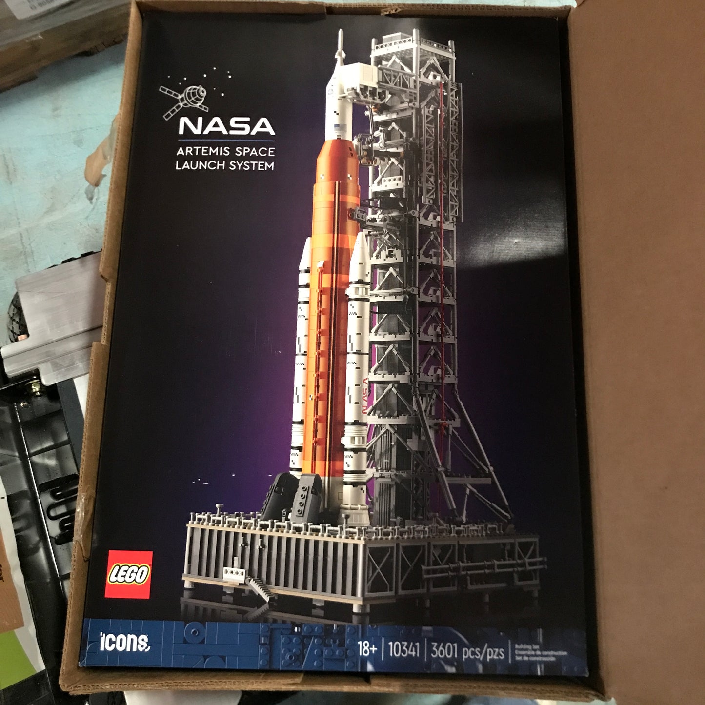 Lego NASA Artemis Space Launch System