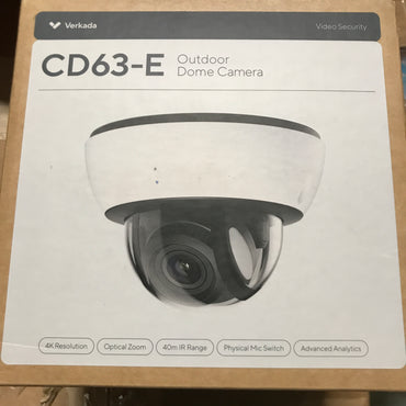 Verkada CD63-E Network Surveillance Outdoor Dome Camera