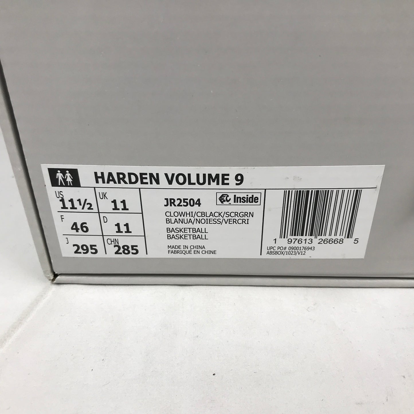 Adidas Harden Volume 9 Shoes Men's