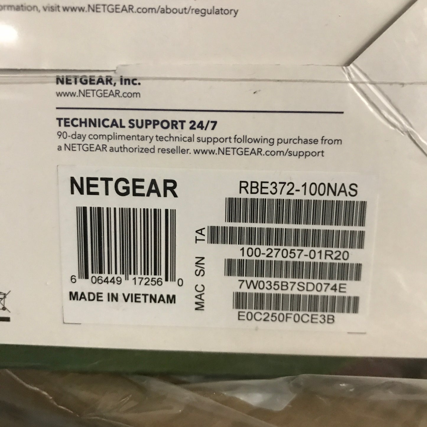 NETGEAR Orbi 370 Series Dual-Band WiFi 7 Mesh Network System for Home (RBE372)
