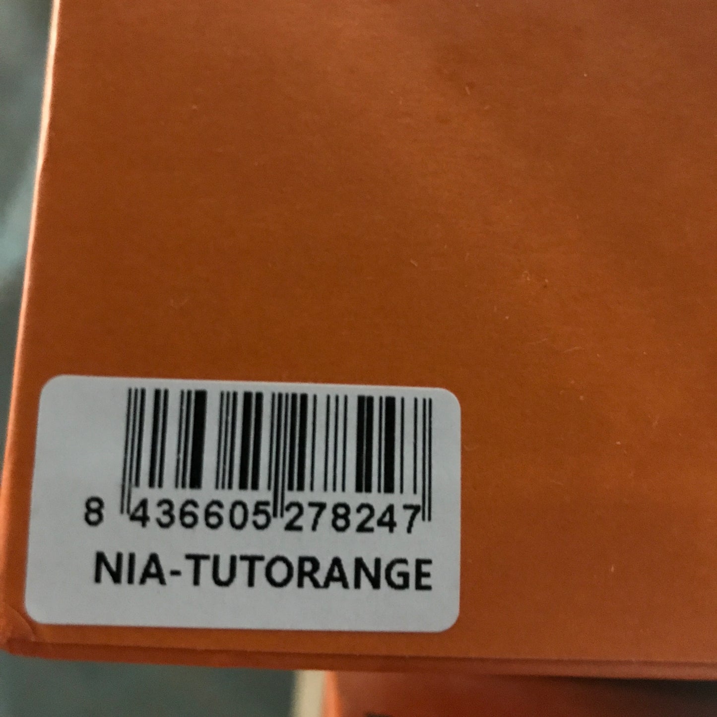 Meller Nia Black Orange Sunglasses