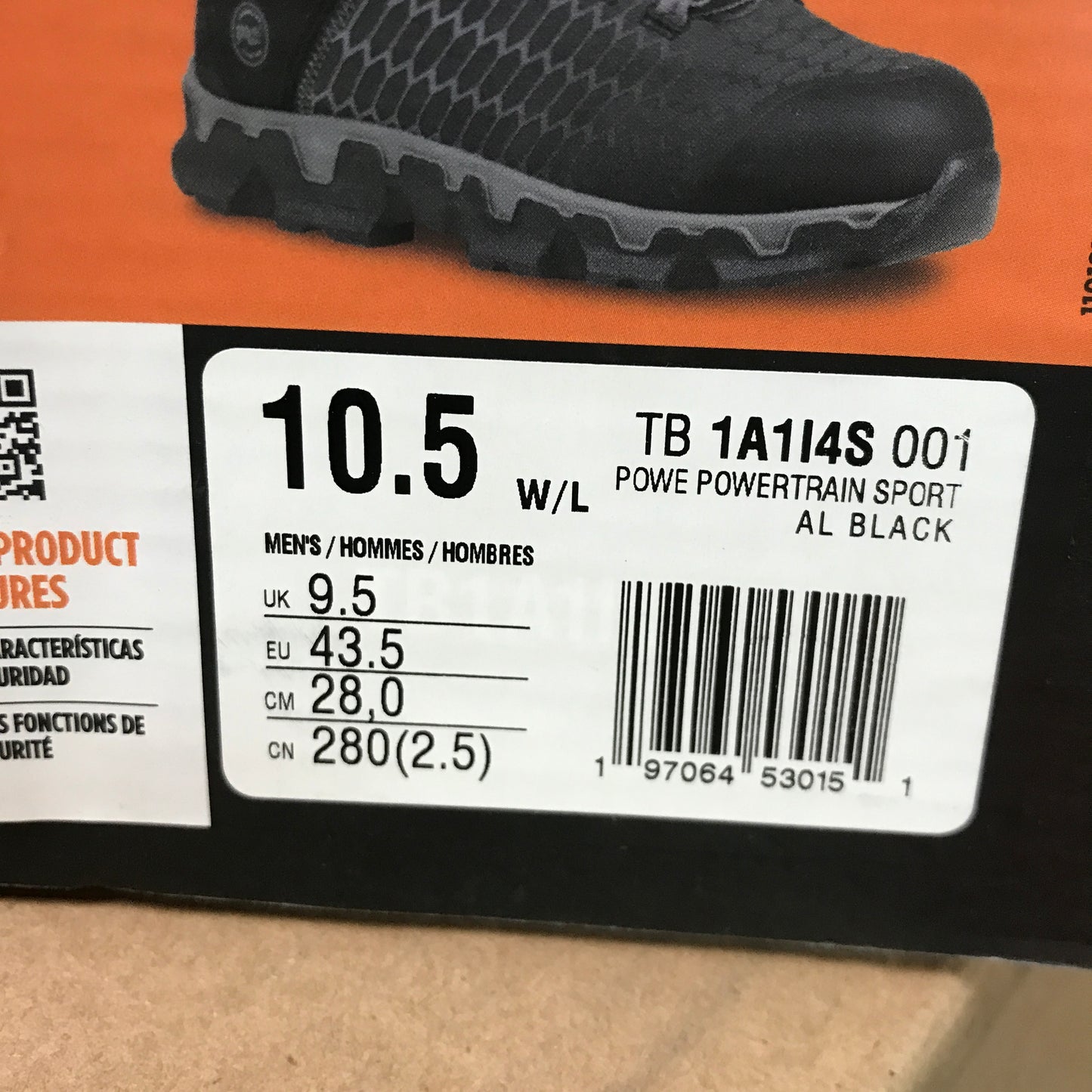 Timberland PRO Powertrain Sport Alloy Toe Men's Work Sneaker