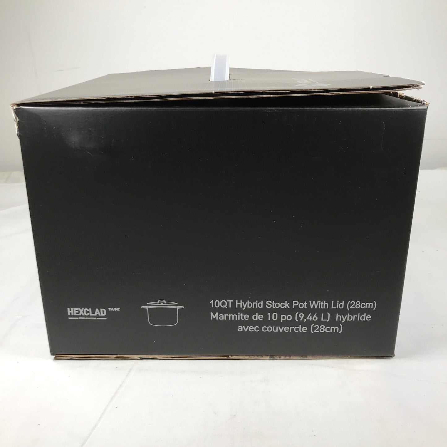 HEXCLAD 10QT Hybrid Stock Pot with Lid (9.5 L)