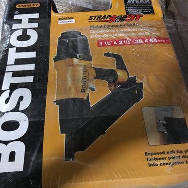 Stanley Bostitch 35 Degree Strapshot Metal Connector Nailer - MCN250S