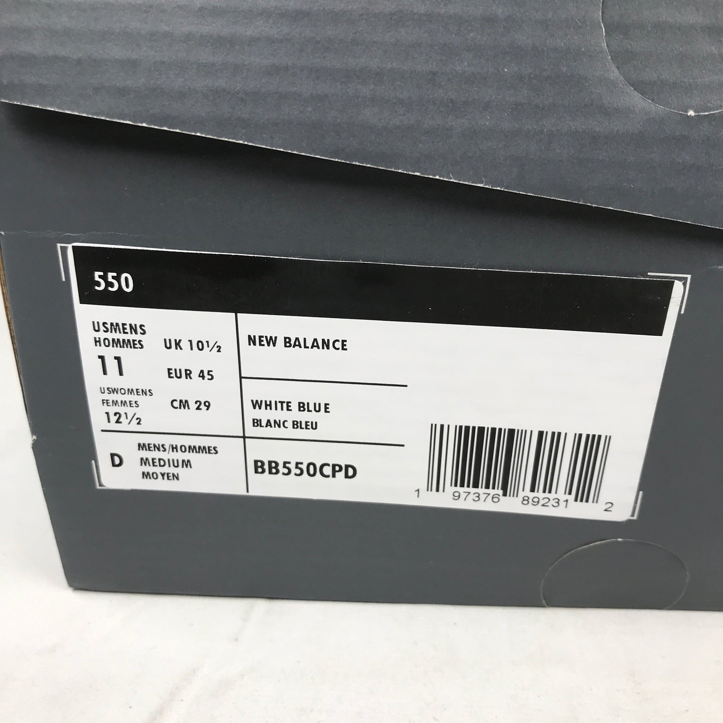 New Balance 550 Sea Salt Pack Blue Agate