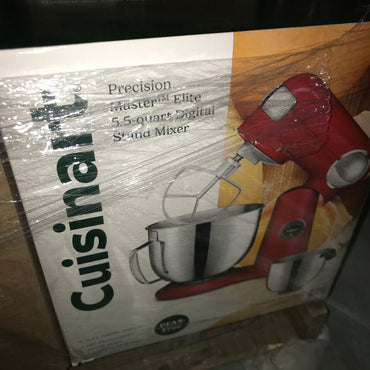 Cuisinart 5.2 L (5.5 Qt.) Precision Master Elite Digital Stand Mixer - Red
